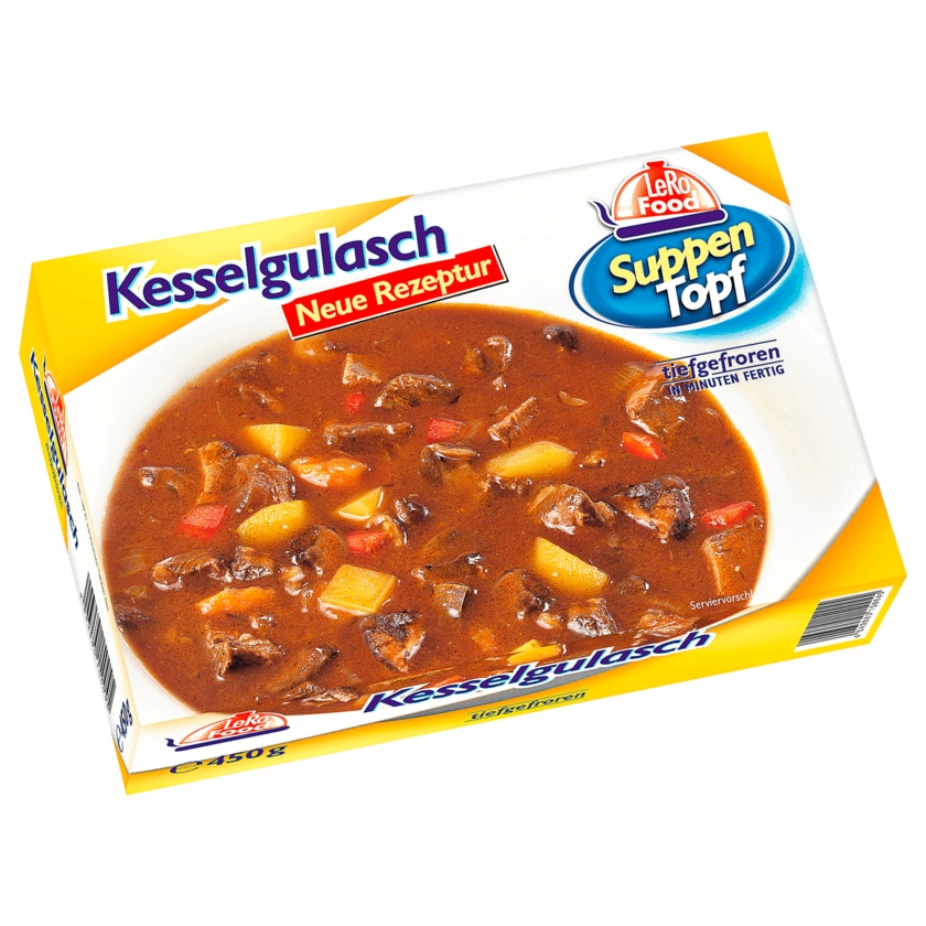 Lero Food Suppentopf Kesselgulasch 450g